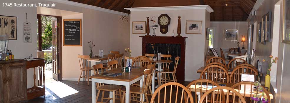 1745 Restaurant, Traquair