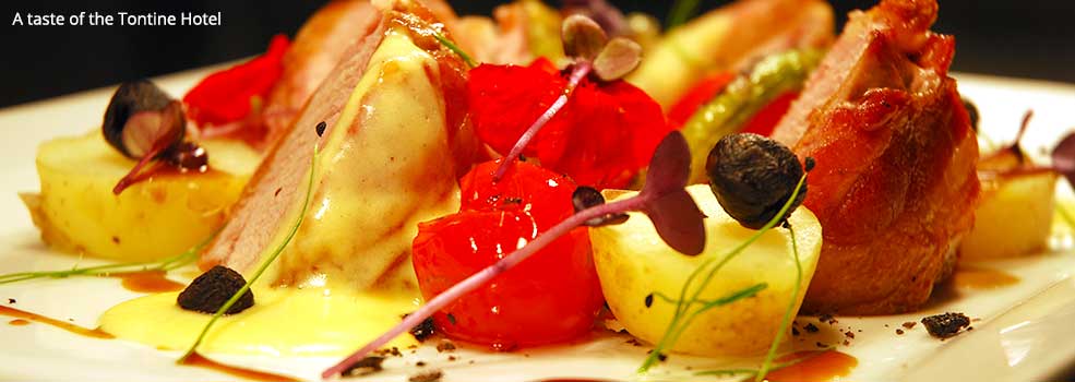 A taste of the Tontine Hotel