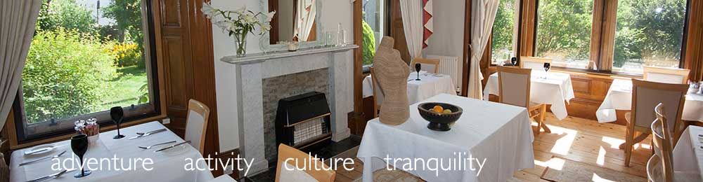 Eat at guest house Tweed Valley