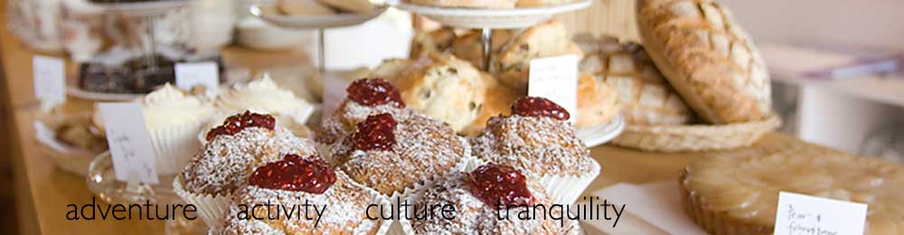 Cafes and restaurants home baking