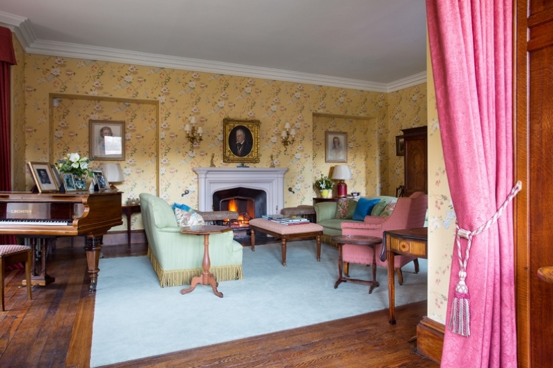 Sitting room in the Hope Scott Wing