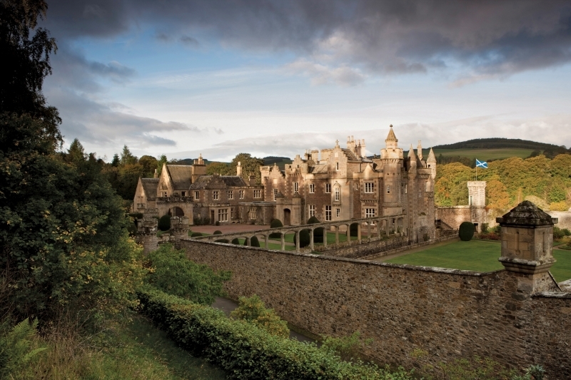 Abbotsford, the home of Sir Walter Scott