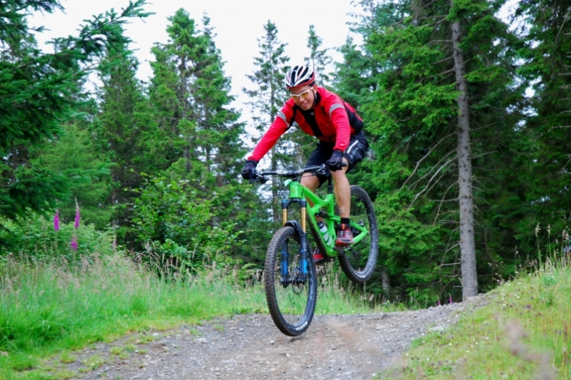 ... and Kelvin perfecting his landing