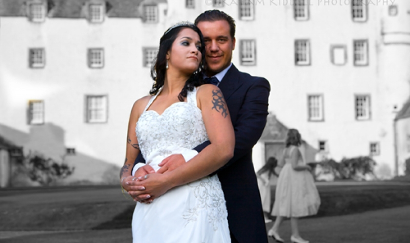 Barber wedding, Traquair House