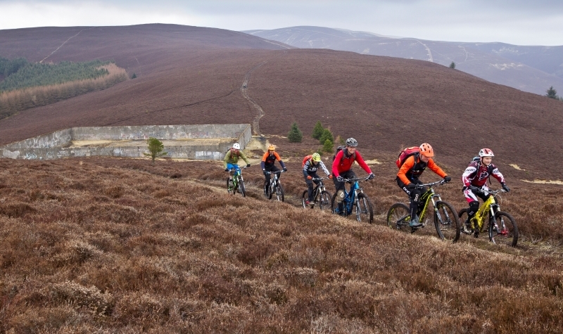 Riding big country trails in the Tweed Valley 