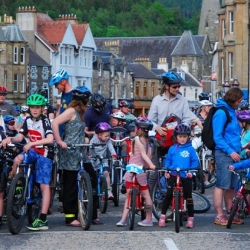 Family Ride, TweedLove Bike Festival 