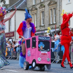 Fancy dress parade, Beltane Festival, Peebles