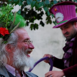 Fun during the Peebles Arts Festival 