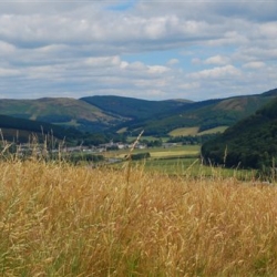 Views over Innerleithen