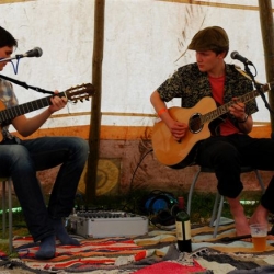 Live music at JayFest, Innerleithen