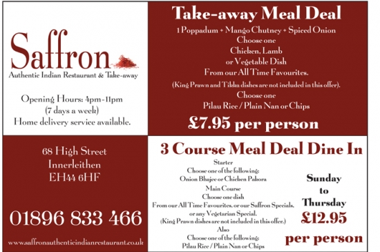 Saffron Authentic Indian Restaurant and Take-away
