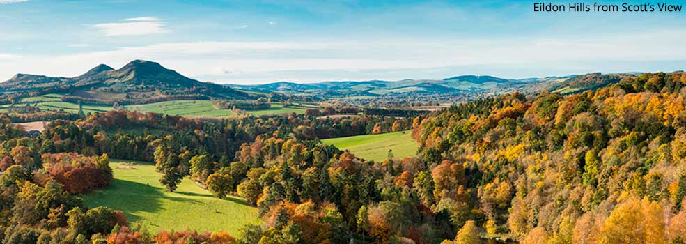 Eildon Hills from Scott’s View