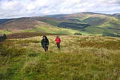 Ridge Walk above Innerleithen