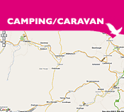 Camping and caravan sites in the Tweed Valley